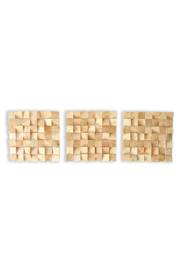Seda Mosaic Wood Wall Art