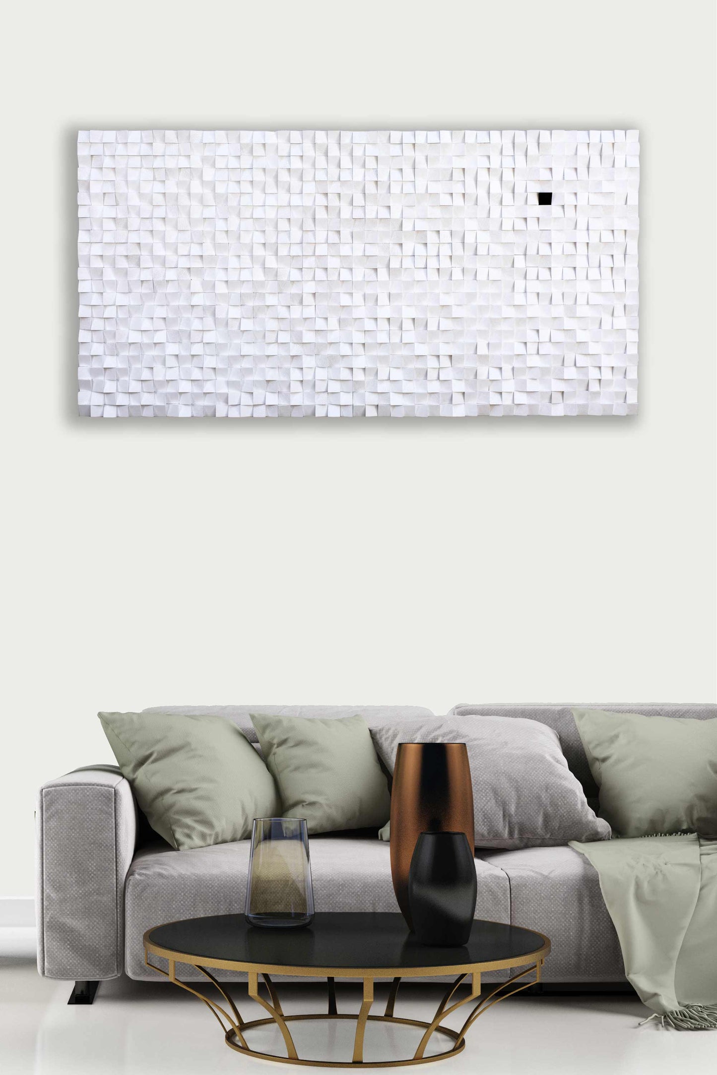 Ayaz Mosaic Wood Wall Art