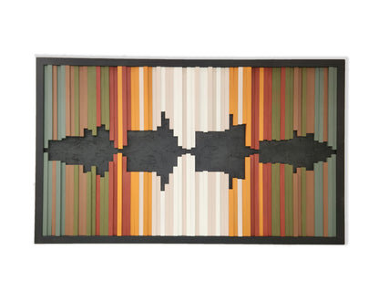 Custom Beech Wood Soundwave Wall Art, Personalized