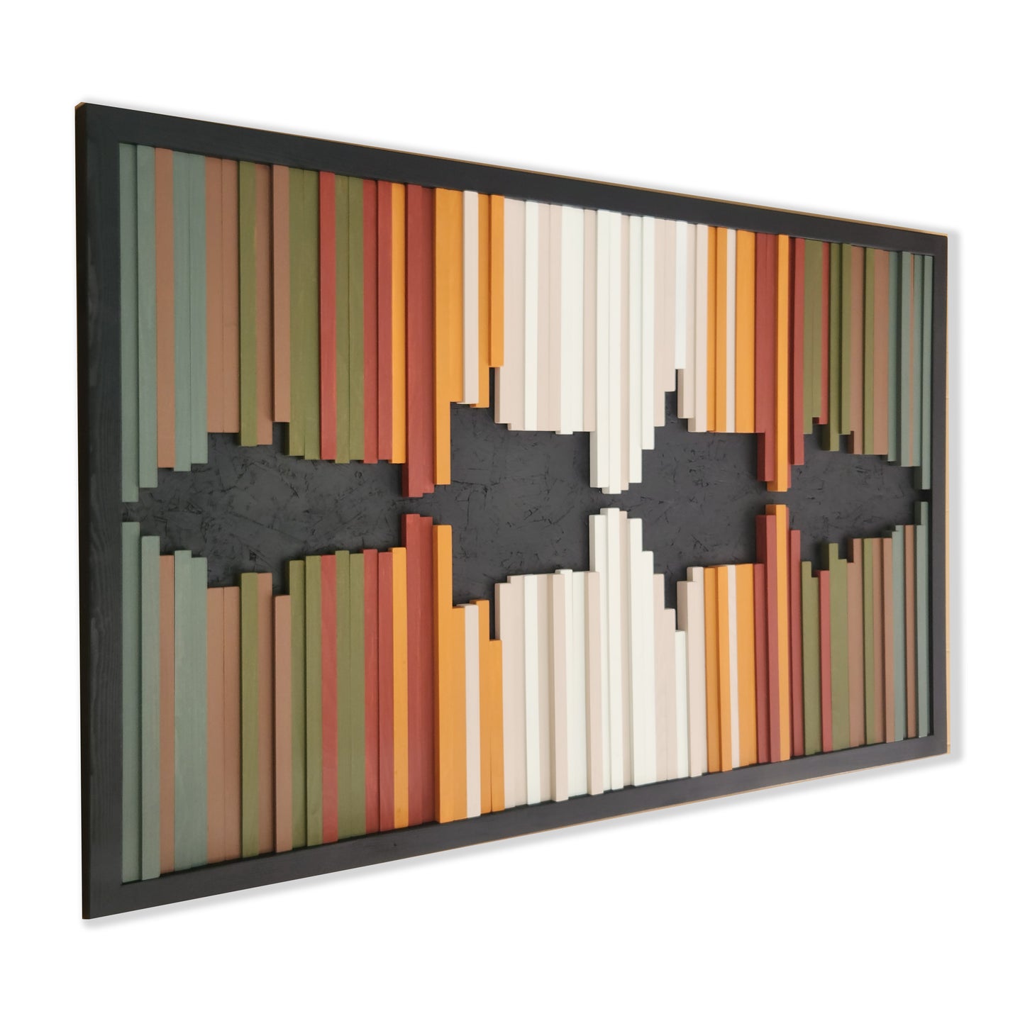 Custom Beech Wood Soundwave Wall Art, Personalized