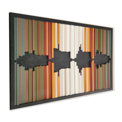 Custom Beech Wood Soundwave Wall Art, Personalized