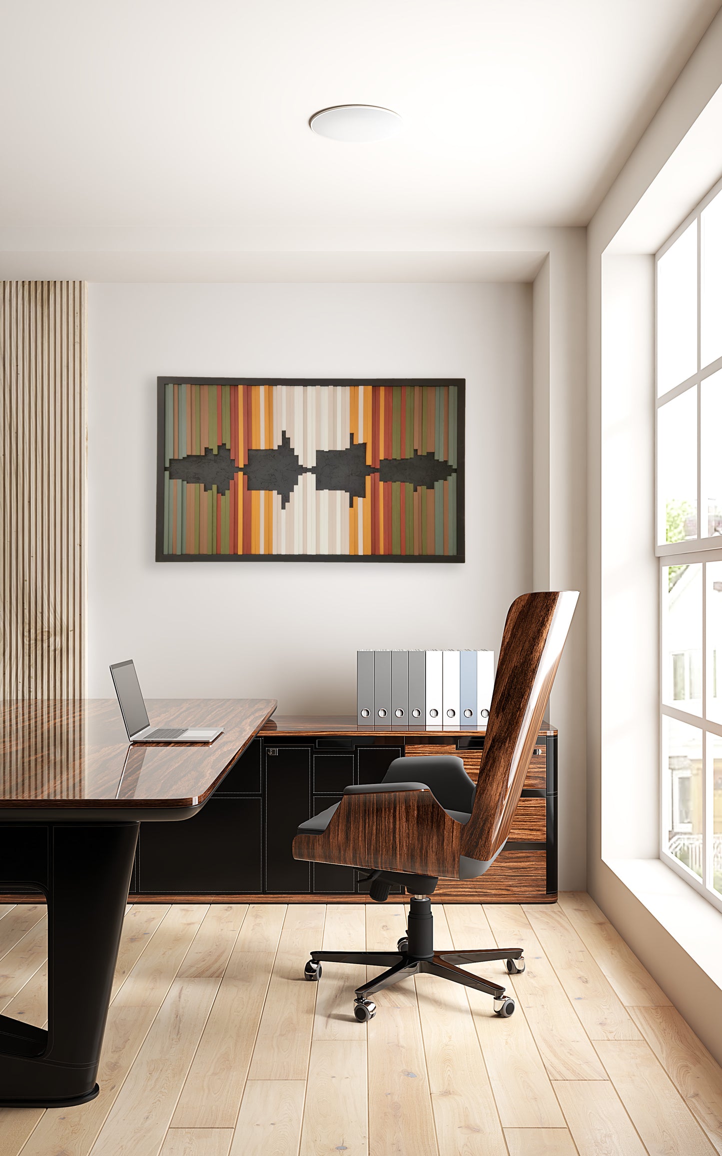 Custom Beech Wood Soundwave Wall Art, Personalized