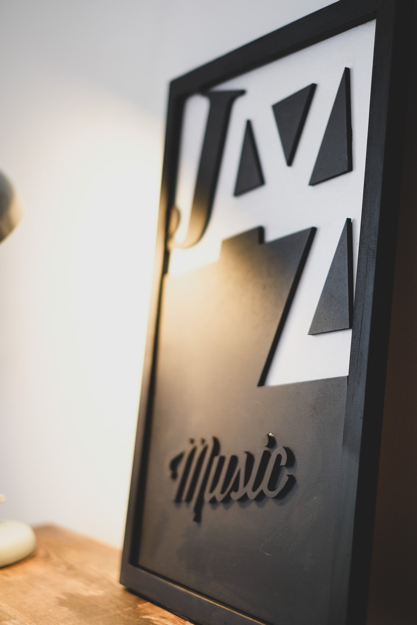 JAZZ music - Single Wooden Wall Art