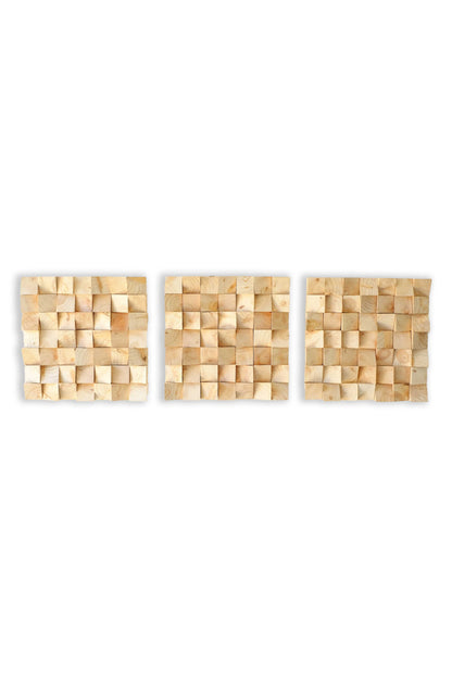 Seda Mosaic Wood Wall Art