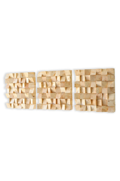 Seda Mosaic Wood Wall Art