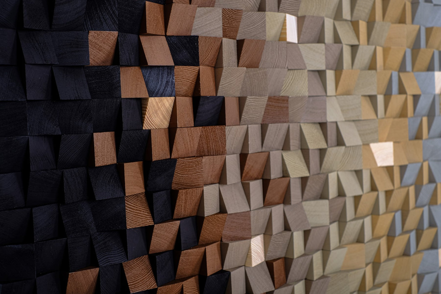 Bellis Mosaic Wood Wall Art