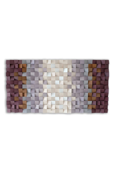 Flora  Mosaic Wood Wall Art