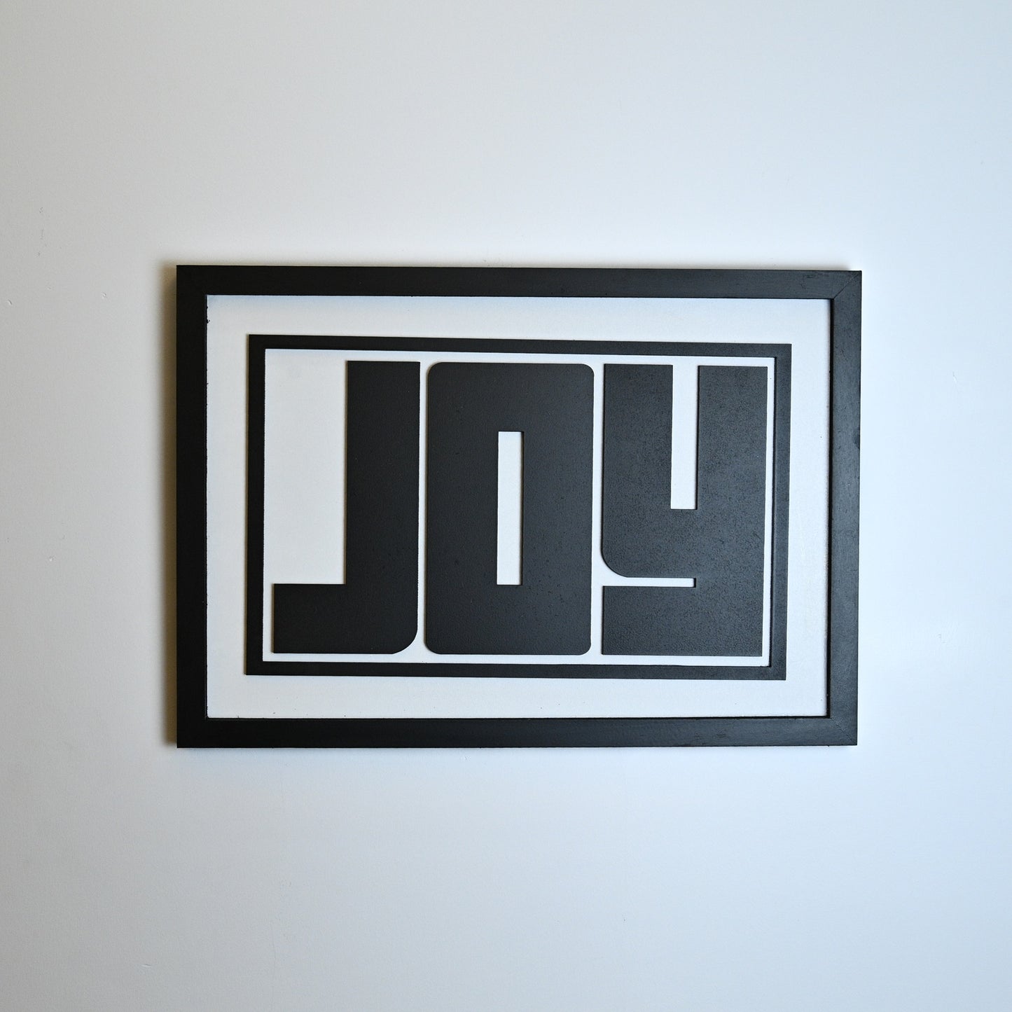 JOY :) - Single Wooden Wall Art