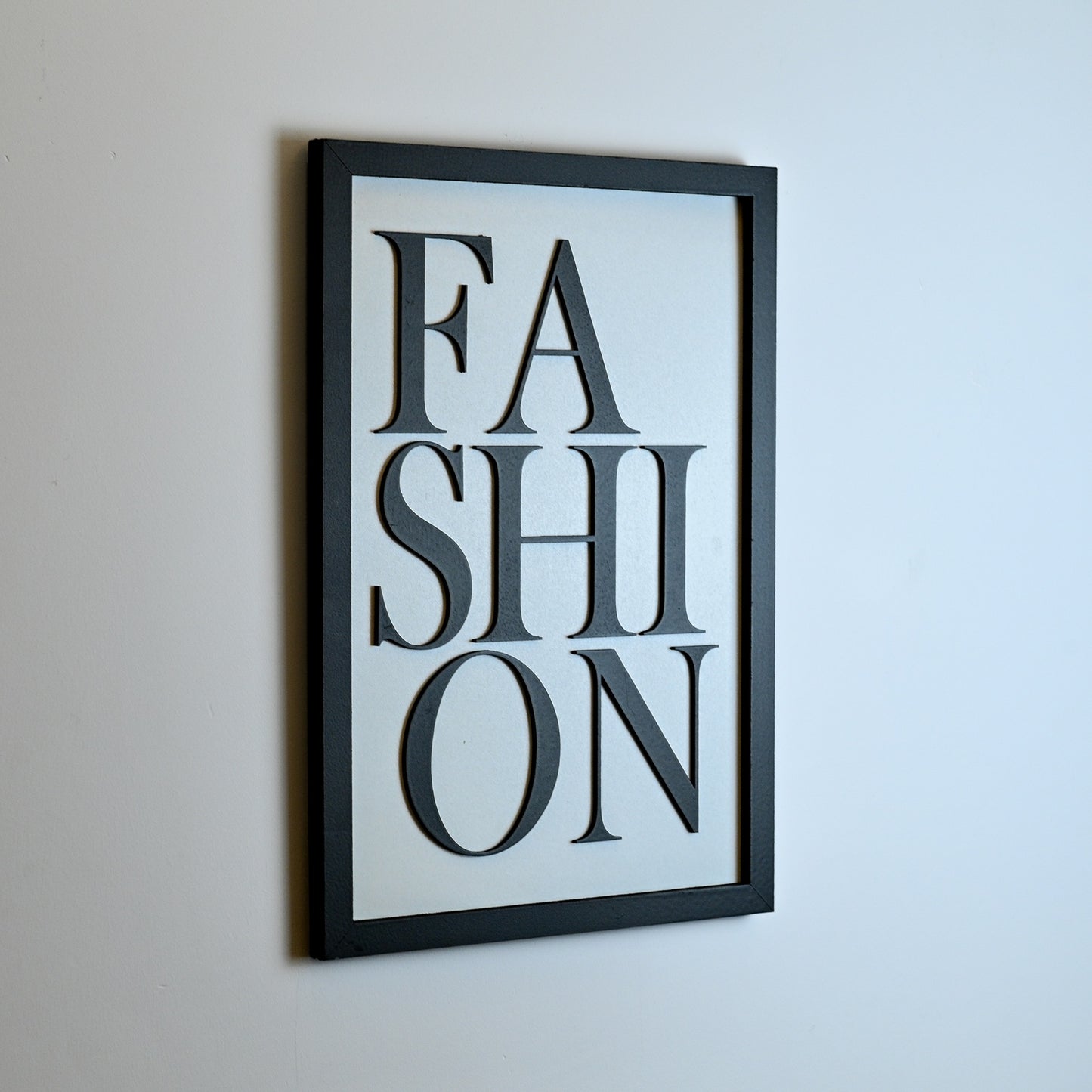 FASHION  - Single Wooden Wall Art