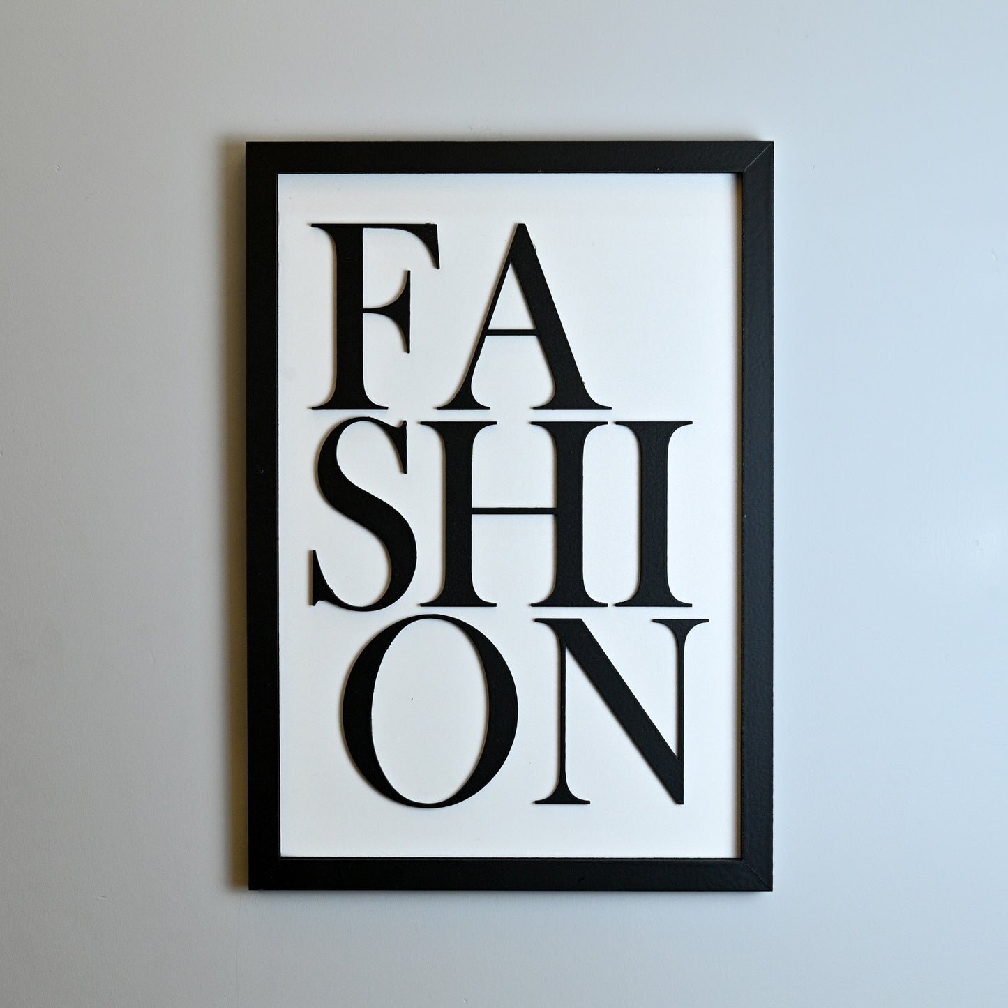 FASHION  - Single Wooden Wall Art