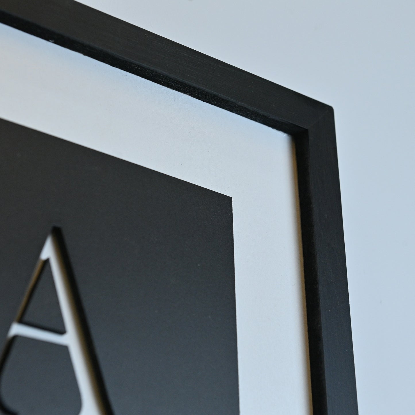 FASHION BLACK  - Single Wooden Wall Art