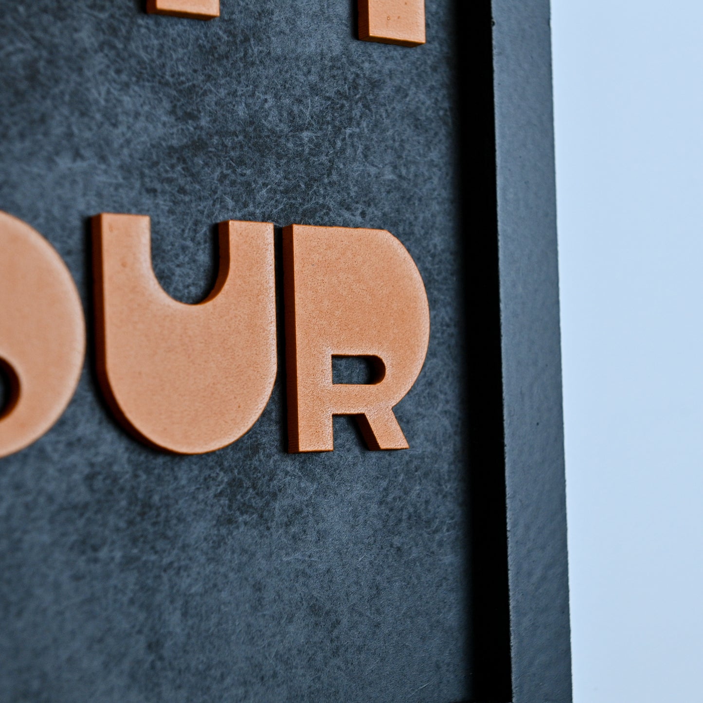 Bon Jour (Ginger) - Single Wooden Wall Art