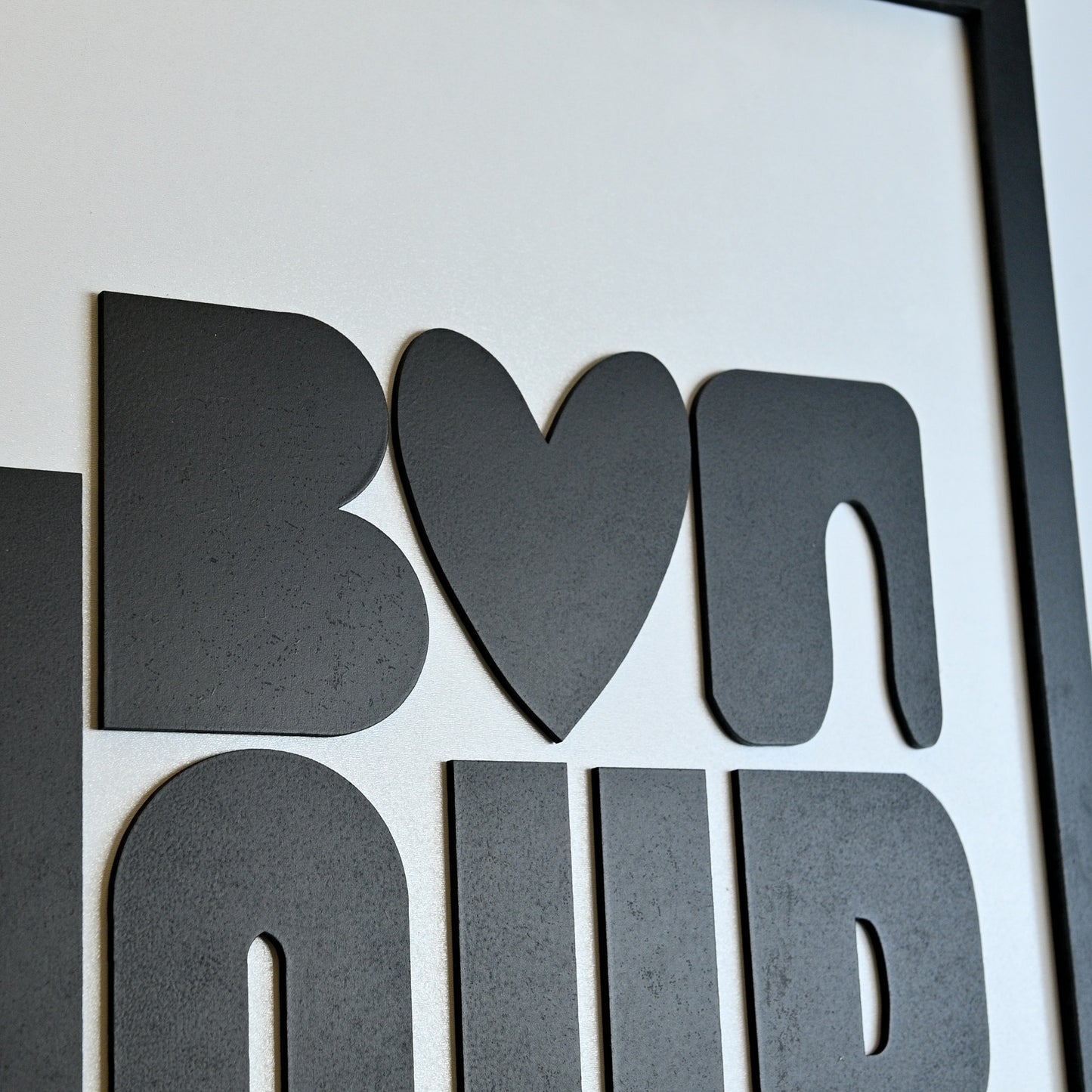 Bon Jour  - Single Wooden Wall Art