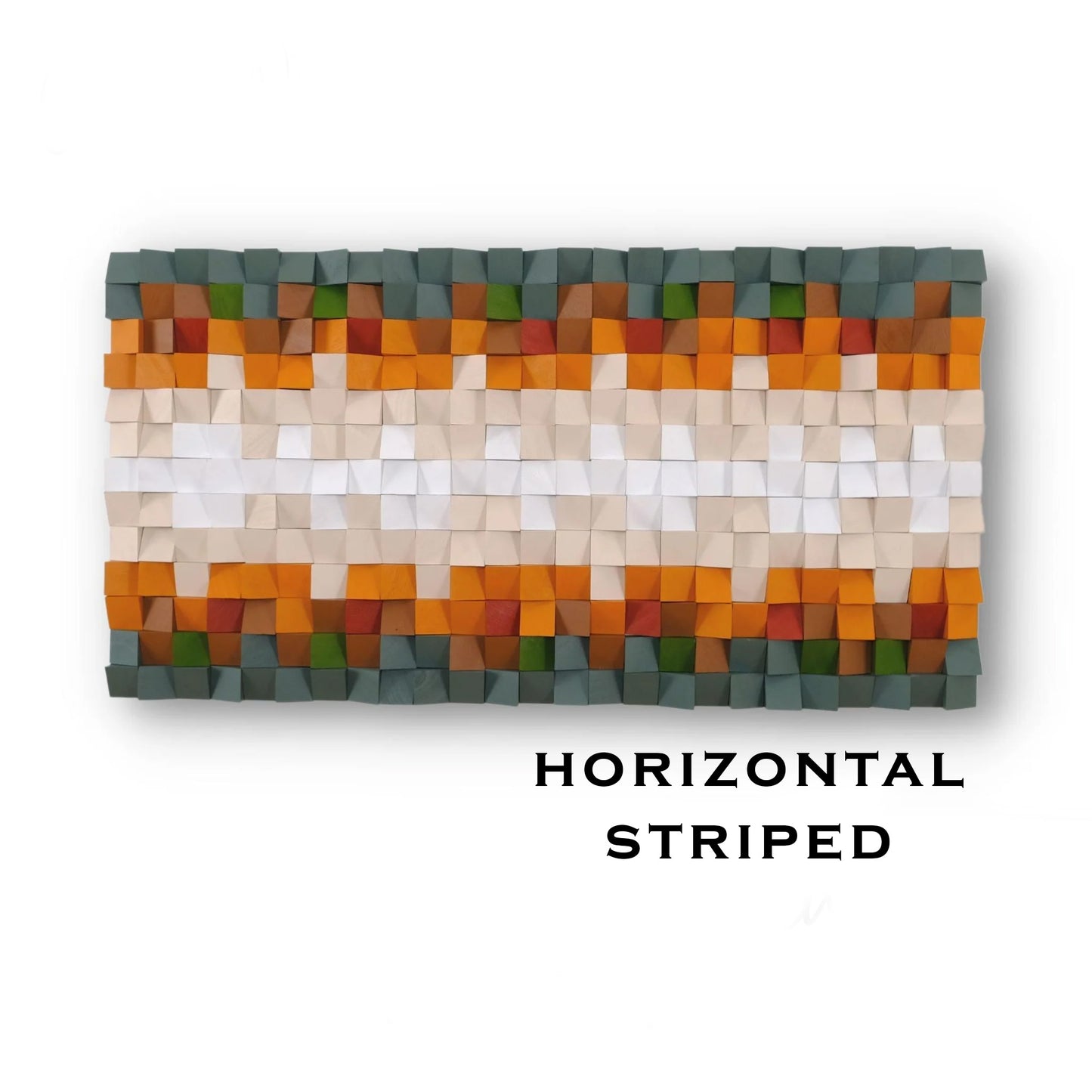 Custom Handmade Mosaic Wood Wall Art – Acoustic Panel