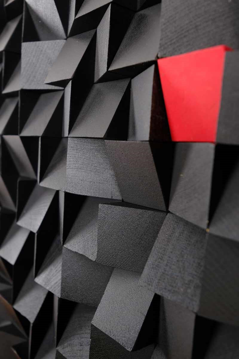SpaceLight  Mosaic Wood Wall Art