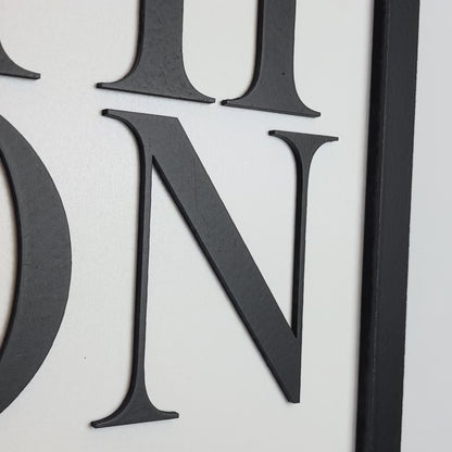 FASHION  - Single Wooden Wall Art