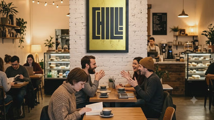CHILL GOLD - Single Wooden Wall Art