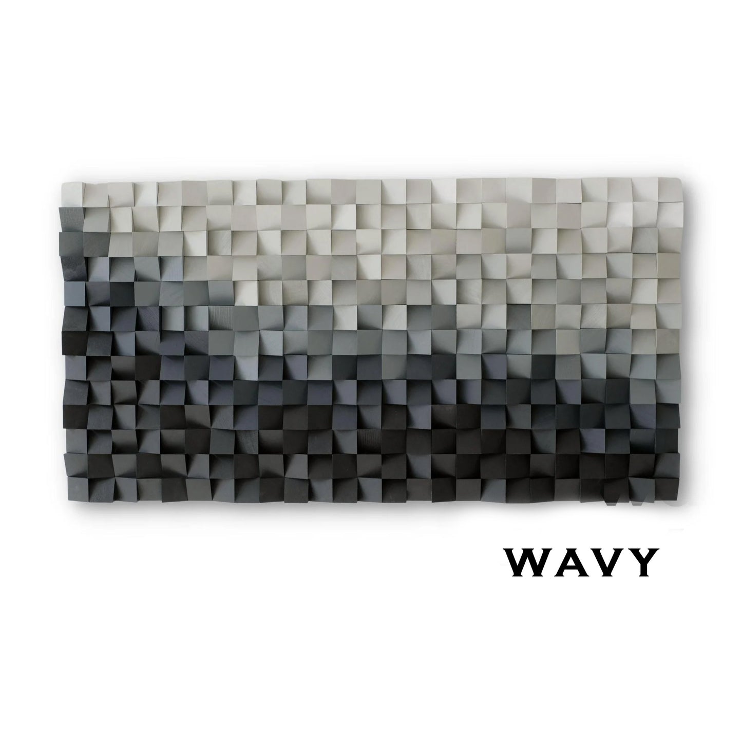 Custom Handmade Mosaic Wood Wall Art – Acoustic Panel