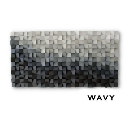Custom Handmade Mosaic Wood Wall Art – Acoustic Panel